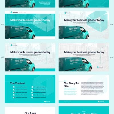 Custom PPT Template に対する画像結果