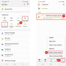 Image result for How to Add PDF File On the Jiami Home Screen