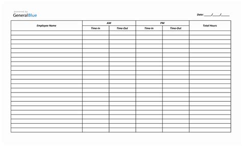 Image result for Time in Time Out Excel Sheet Template