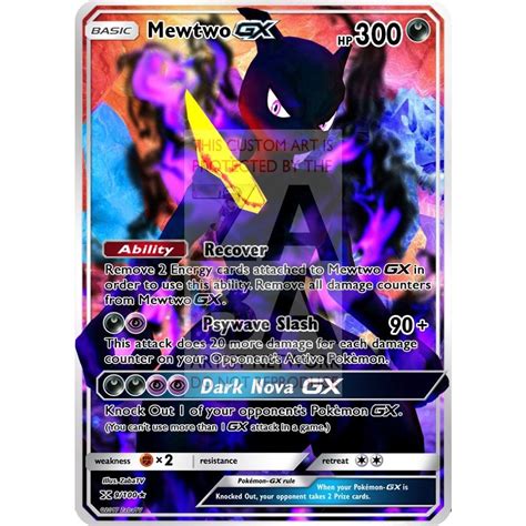 Toradh íomhá ar Shadow Mewtwo Pokemon Card