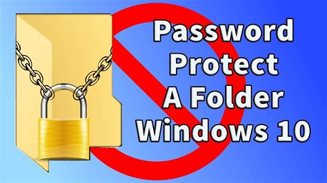 Image result for How to Password Protect a Computer Folder