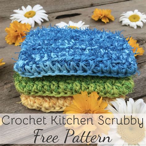 Image result for Round Scrubbie Crochet Pattern