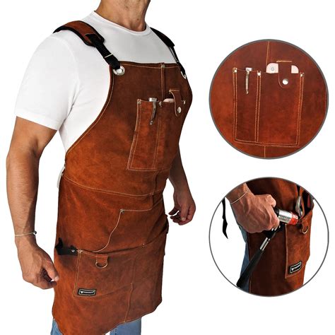 Toradh íomhá ar Leather Work Apron
