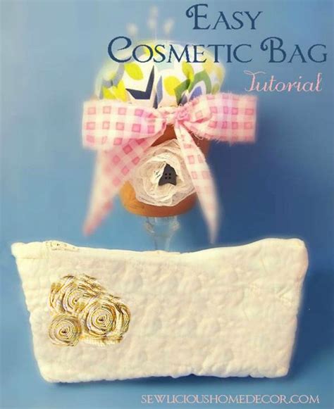 Toradh íomhá ar Cosmetic Bag Sewing Pattern