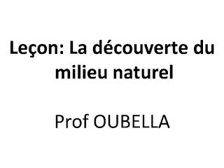 Image result for Decouverte Du Milieu