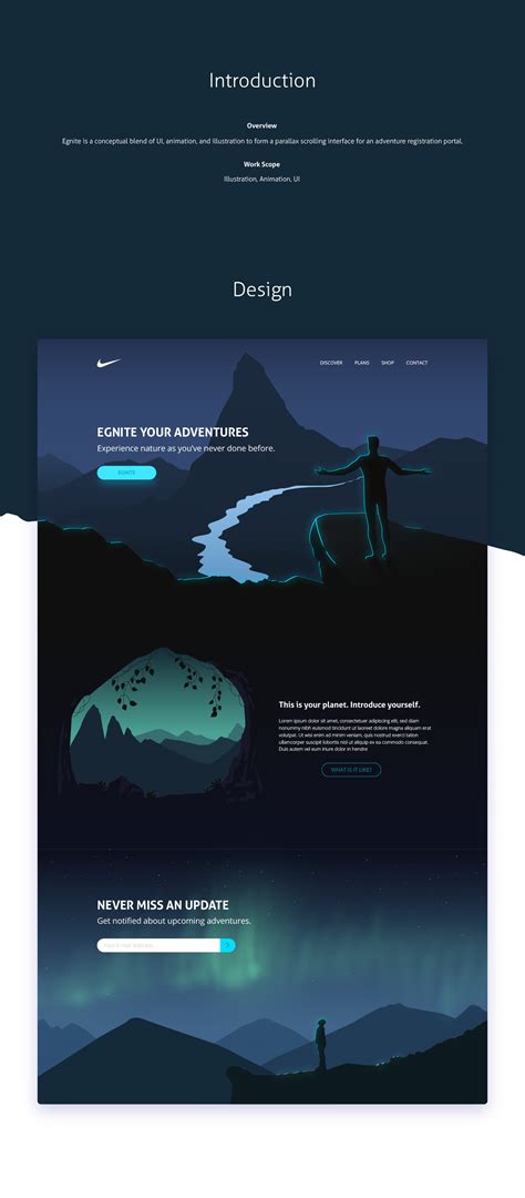 Parallax Effect UI Design に対する画像結果