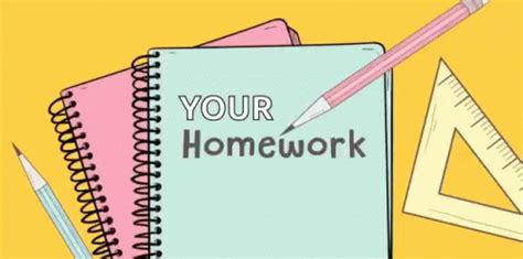 Image result for Homework Animated