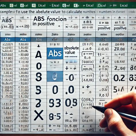 How to Find Absolute Value in Excel に対する画像結果