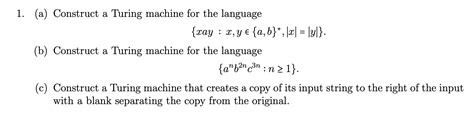 Image result for Turing Machine Problems X Y