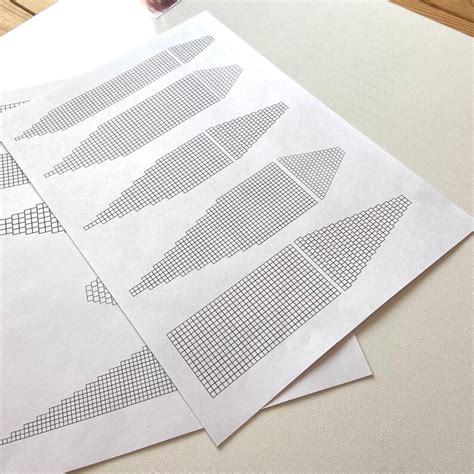 Image result for Blank Beading Graph Paper