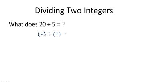 Image result for Division of Integers Examples