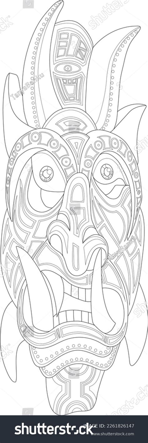 Image result for African Sun Mask Sketch