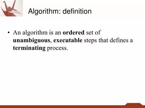 Toradh íomhá ar Algorithm Definition