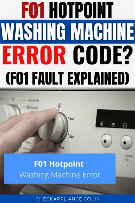 Hotpoint Washing Machine Fault Code 13 ପାଇଁ ପ୍ରତିଛବି ଫଳାଫଳ