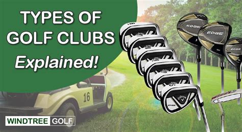 Toradh íomhá ar Golf Club Types Chart