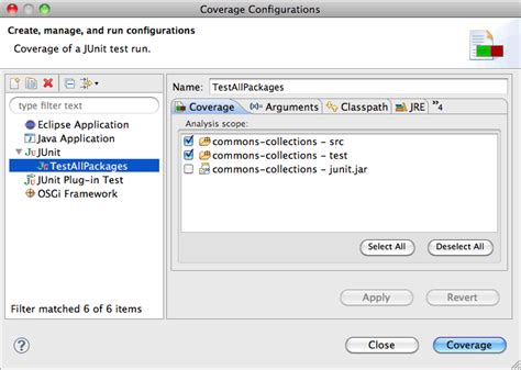Toradh íomhá ar JUnit Code Coverage Eclipse