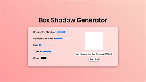 Toradh íomhá ar Shadow Effect Generator CSS