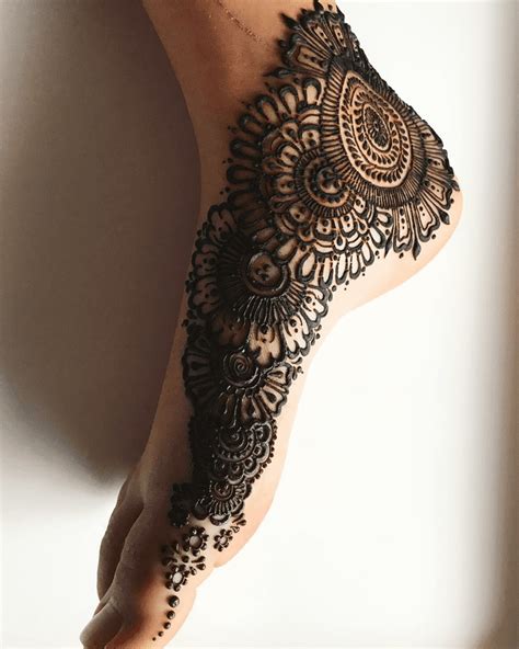 Image result for Ankle Henna Designs