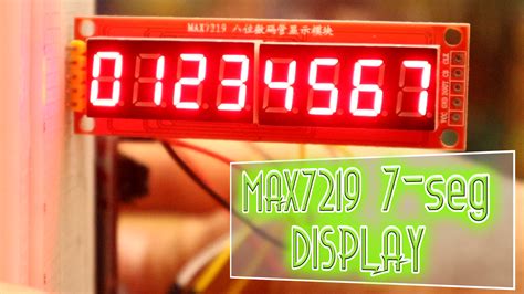 Image result for MAX7219 7-Seg Display Module Arduino