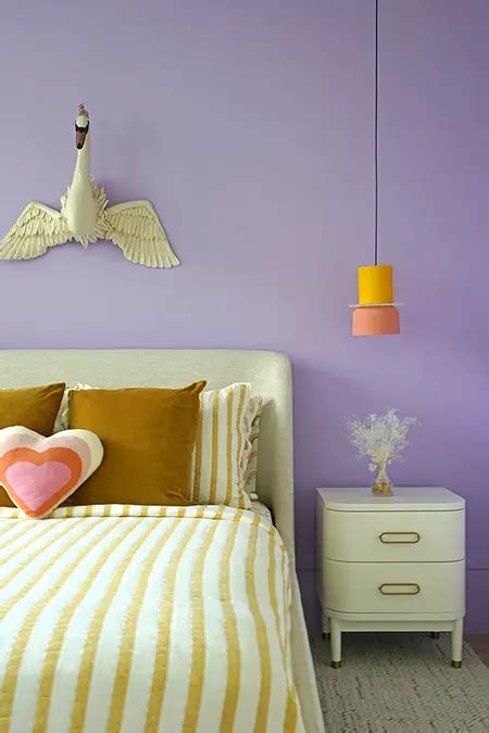 Yellow And Purple Bedroom Ideas