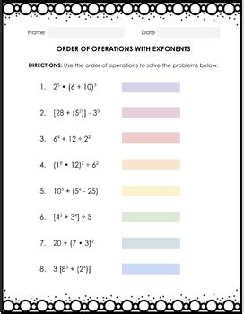 Image result for PEMDAS Exponents