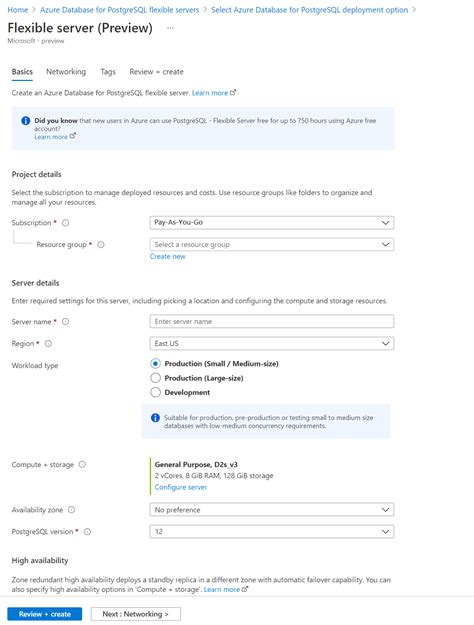 Azure Database for PostgreSQL Vnet Delegation Architecture に対する画像結果