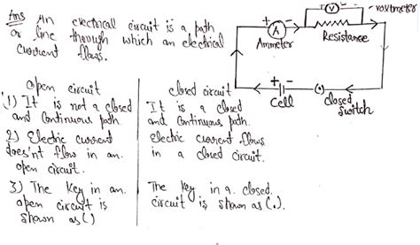 Afbeeldingsresultaten voor Simple Circuit Open Circuit Labelled
