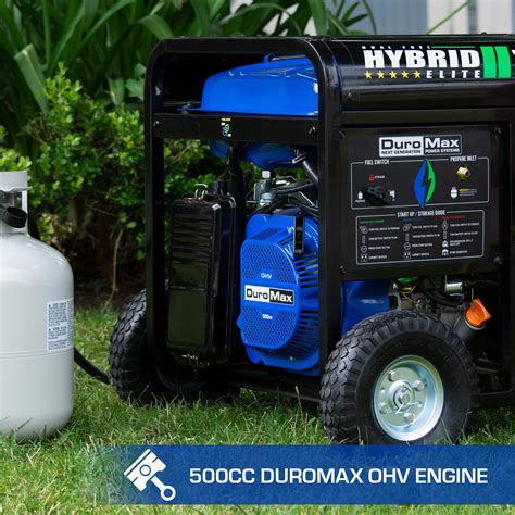DuroMax XP13000EH Dual Fuel Portable Generator | 13,000 Watts ...