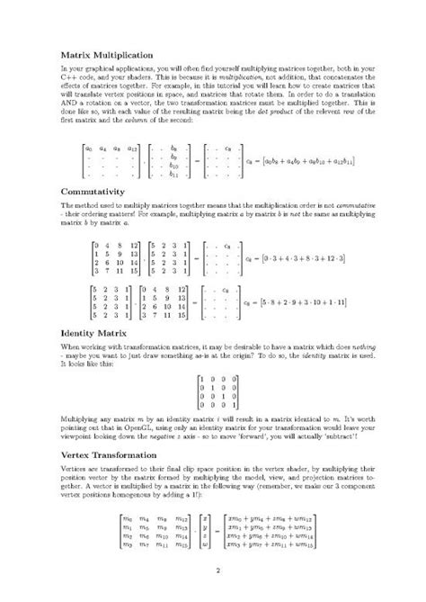 تصویر کا نتیجہ برائے Transformation Matrix Tutorial