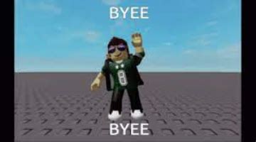 Image result for Roblox Wave Bye