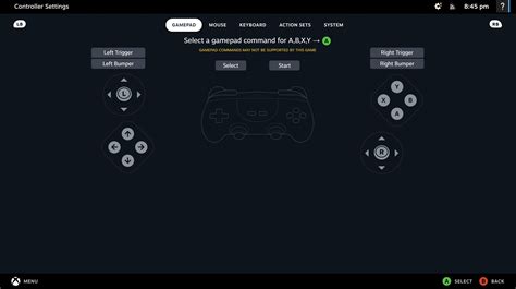 Controller Layout Stream に対する画像結果