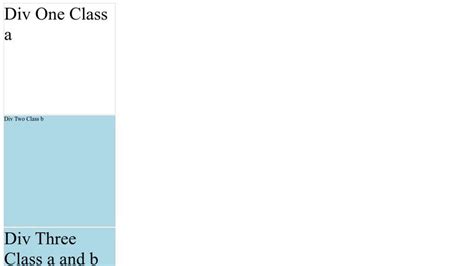 Several Classes to One HTML に対する画像結果