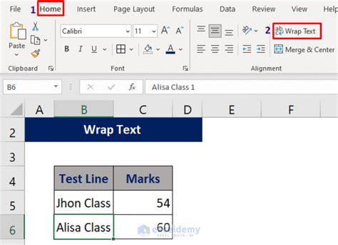 How to Make a Row Two Lines in Excel に対する画像結果