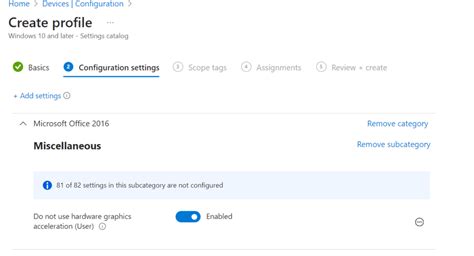 Image result for Disable Graphics Acceleration Office 16