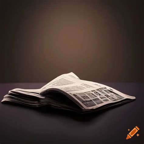 Toradh íomhá ar A Newspaper On a Table