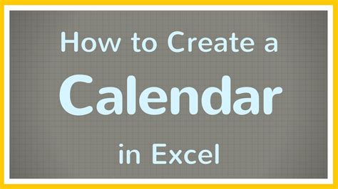 Image result for How to Create a Calendar in an Excel List Format