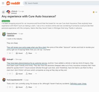 Image result for Cure Auto Insurance Complaints