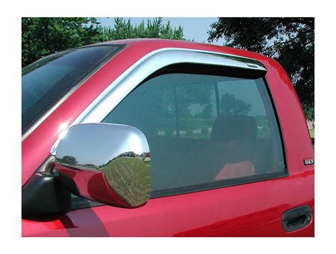 Image result for Stampede Chrome Window Deflectors