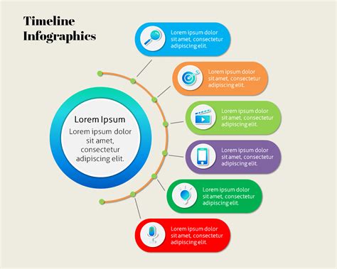 Toradh íomhá ar PowerPoint Infographic Template