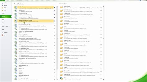 Image result for Recent Excel File