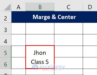 How to Make a Row Two Lines in Excel に対する画像結果