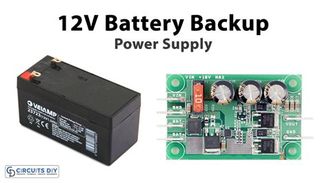 Image result for Battery Backup Circuit Diagram