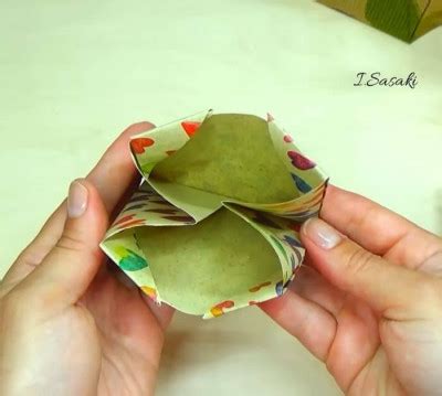 Origami Paper Bag Tutorial - DIY Joy