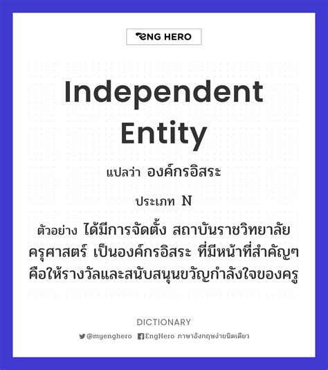 Image result for Independent Entity in Database
