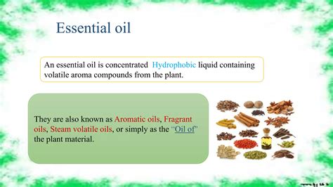 Image result for Essential Oil Extraction Methods PPT