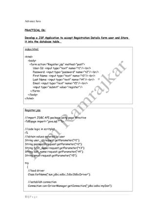 Advance Java Practical ପାଇଁ ପ୍ରତିଛବି ଫଳାଫଳ