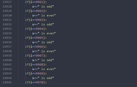Image result for If Else for Identifying Odd and Even