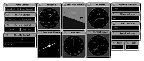 Image result for Flight Simulator Instrument Panel