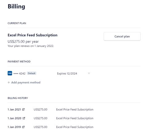 Image result for Fixed Monthly Subscription Excel Start and End Date