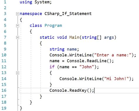 Image result for If Code C#